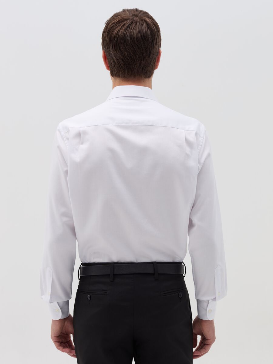 Regular-fit shirt in easy-iron cotton_1