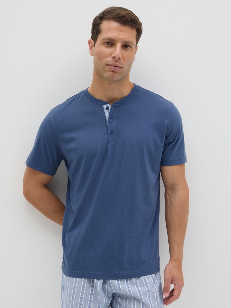 Blue Short Cotton Pyjamas by Ovs_1
