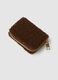 Brown Wallet with Zip_1