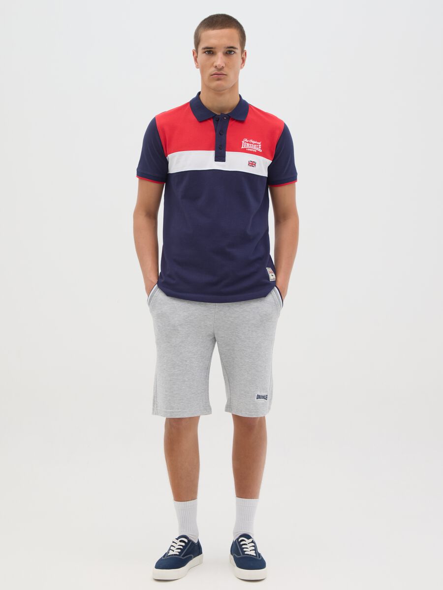 Men's pure cotton multicolour polo_1