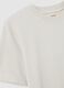 White T-shirt in pure Italian cotton regular fit_5