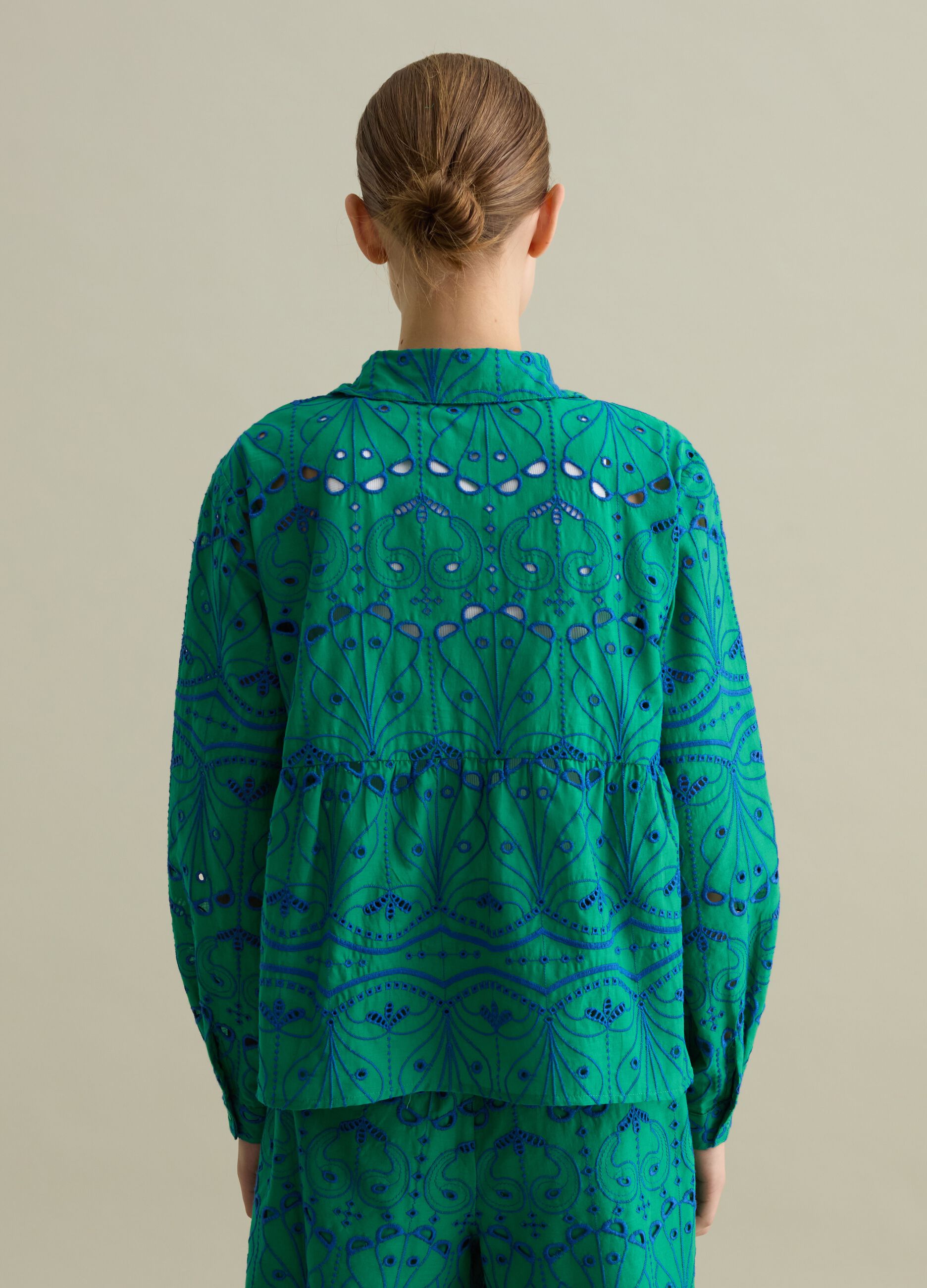 Broderie anglaise shirt