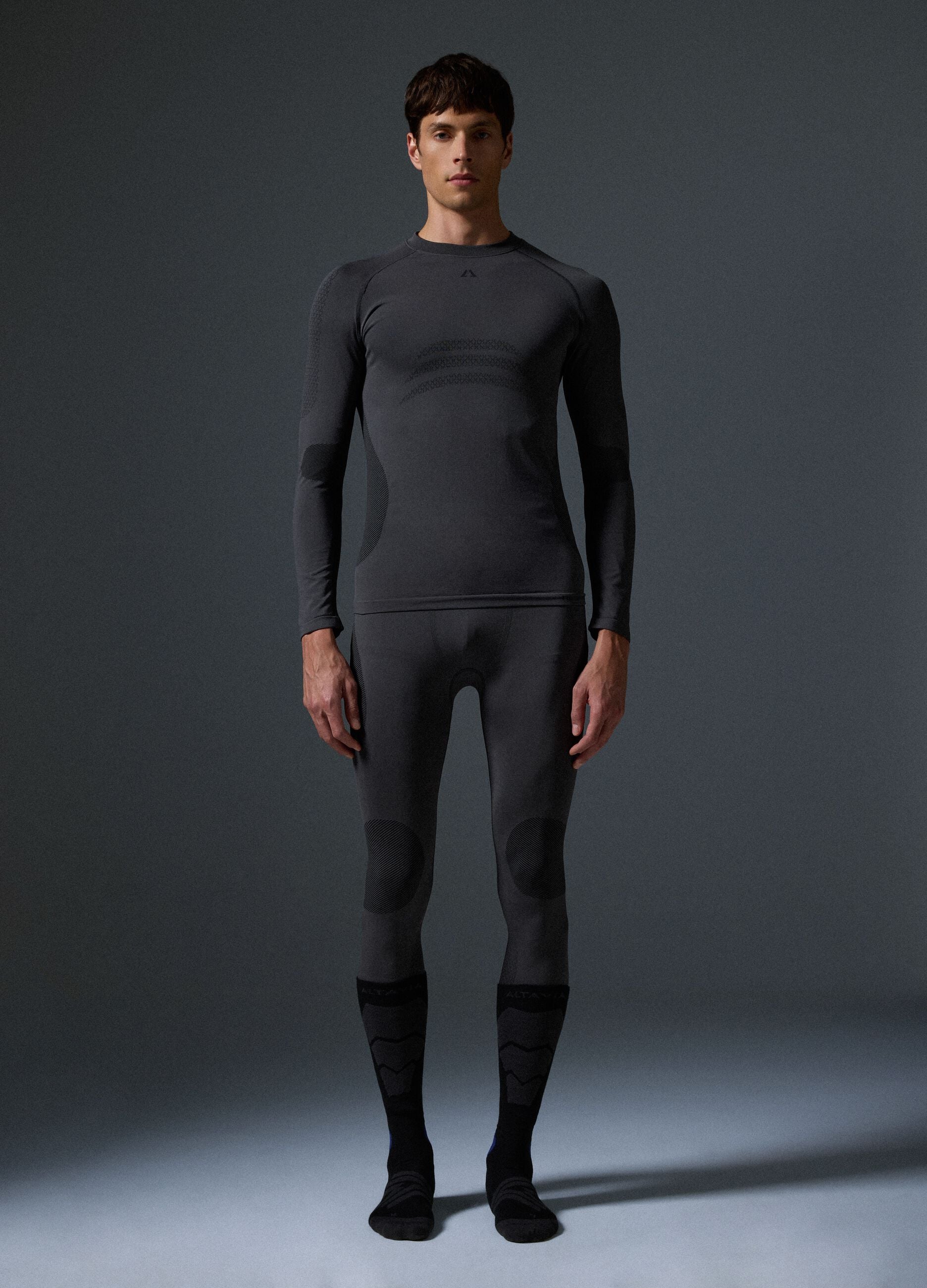 Seamless Thermal 2-Way Stretch Leggings ALTAVIA WITH DEBORAH COMPAGNONI