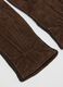 Brown Genuine Leather Gloves_1