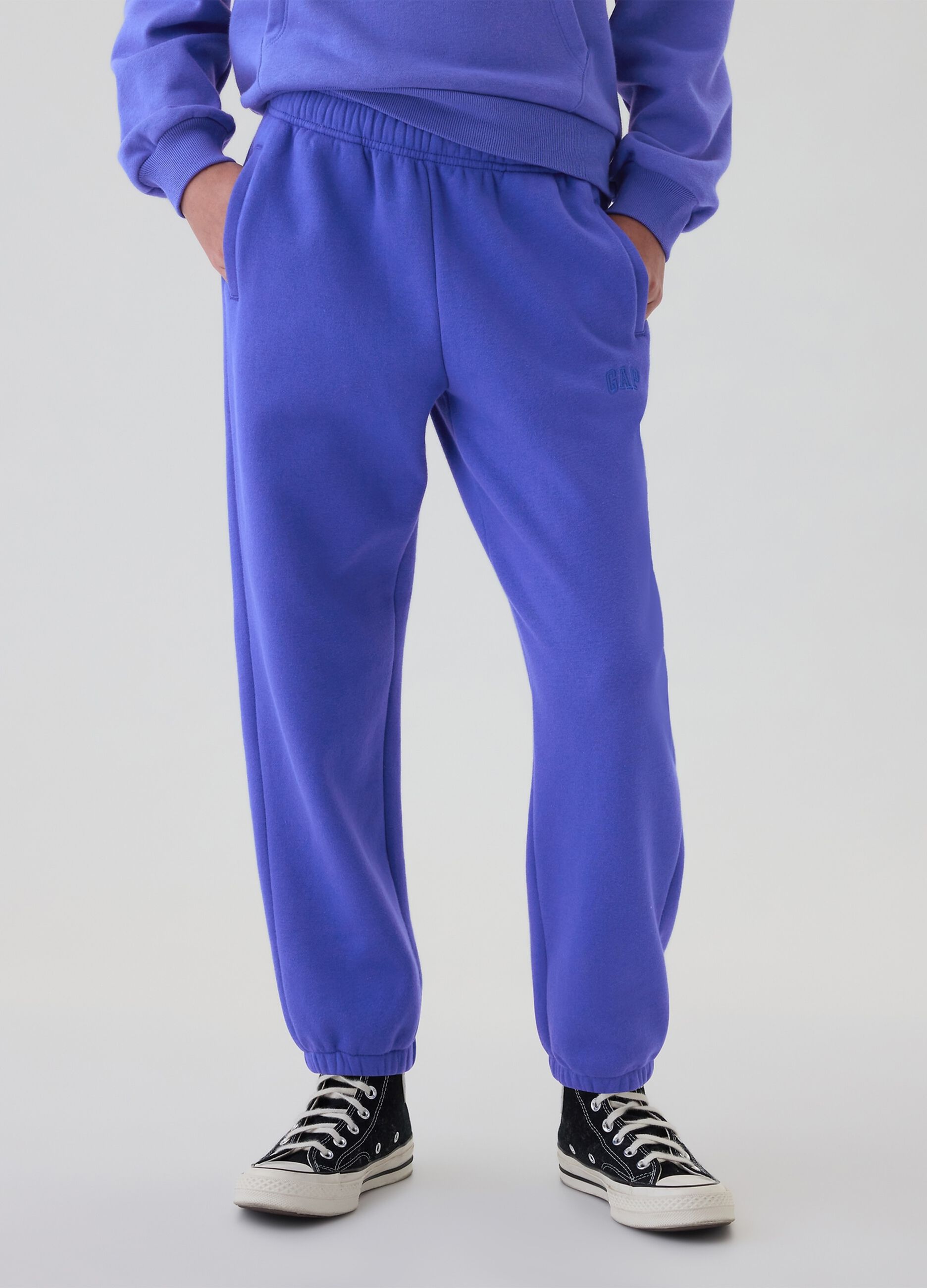 Joggers in fleece