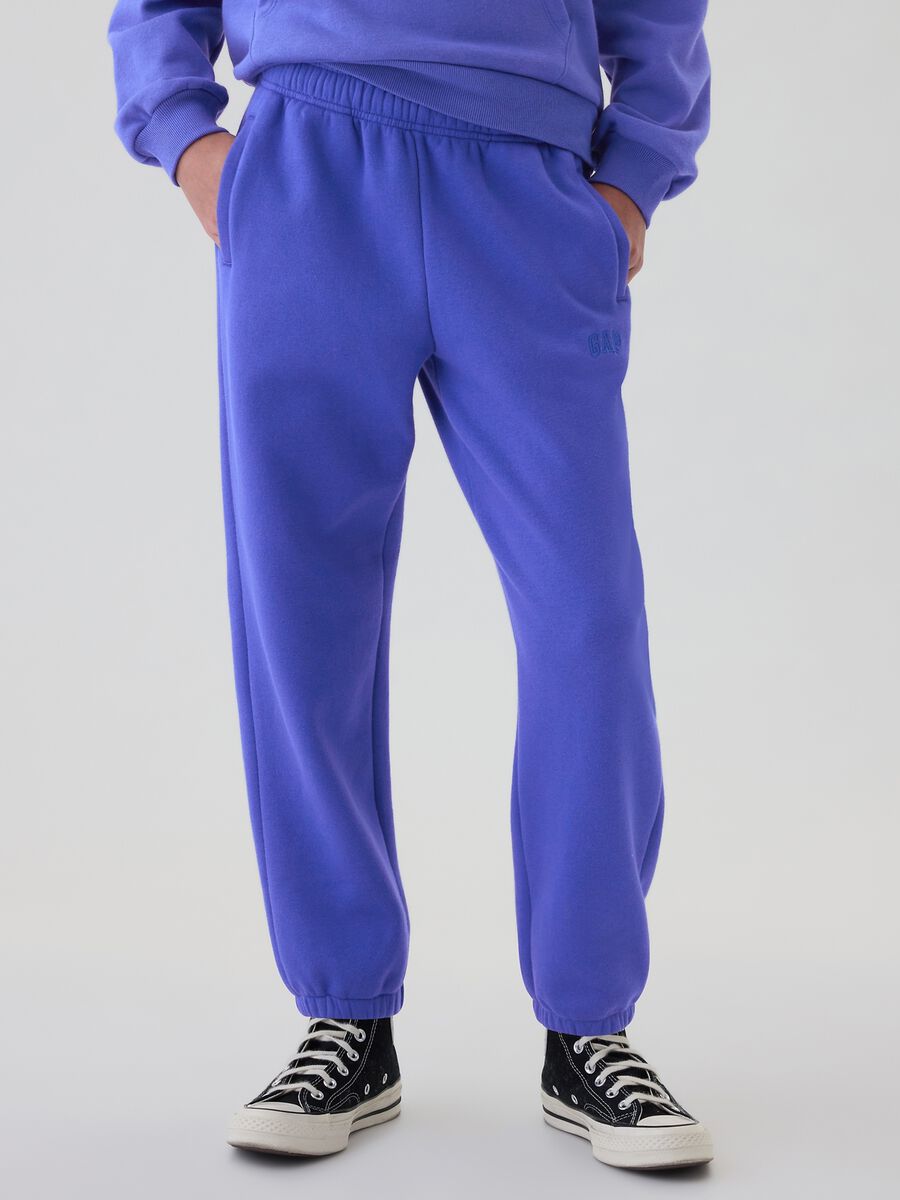 Joggers in fleece_1