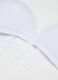 Women's White Stretch Cotton Bra_5
