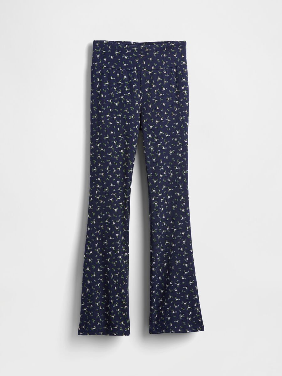 Blue Stretch Leggings_3