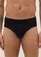 Twin-pack black stretch cotton regular fit briefs_1