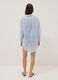 Blue striped pure cotton kaftan_3