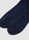Bipack di calze lunghe blu navy in cotone elasticizzato_2