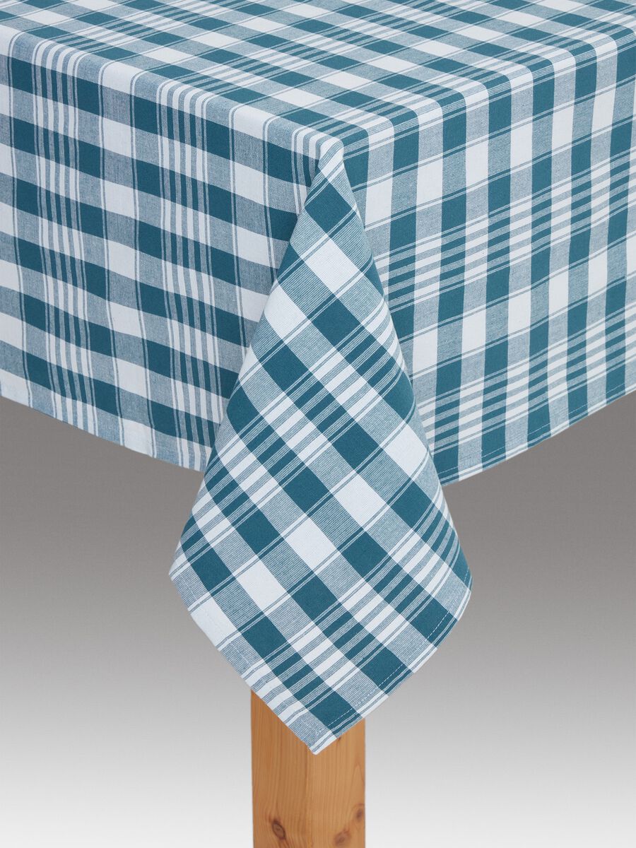 8-seater tablecloth in 100% stain-proof cotton_0