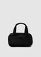 Women's black bag with pink lettering_1