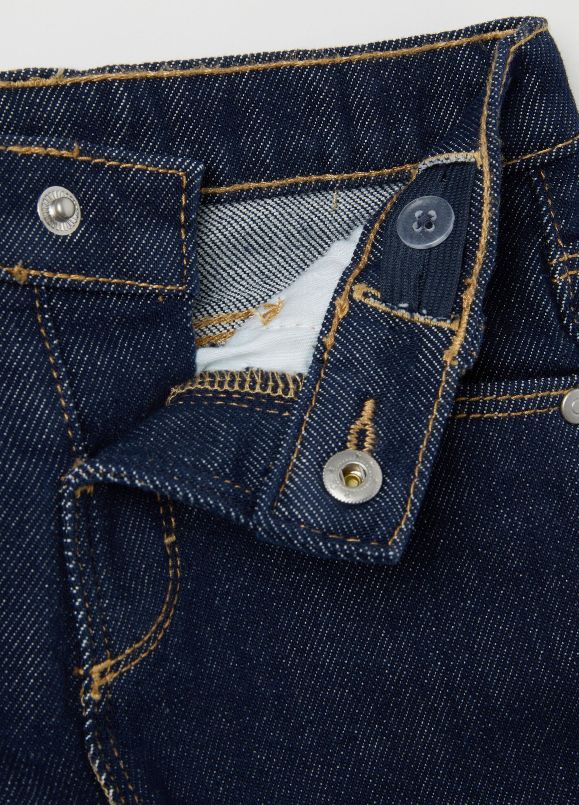 Baby jeans in blue regular fit