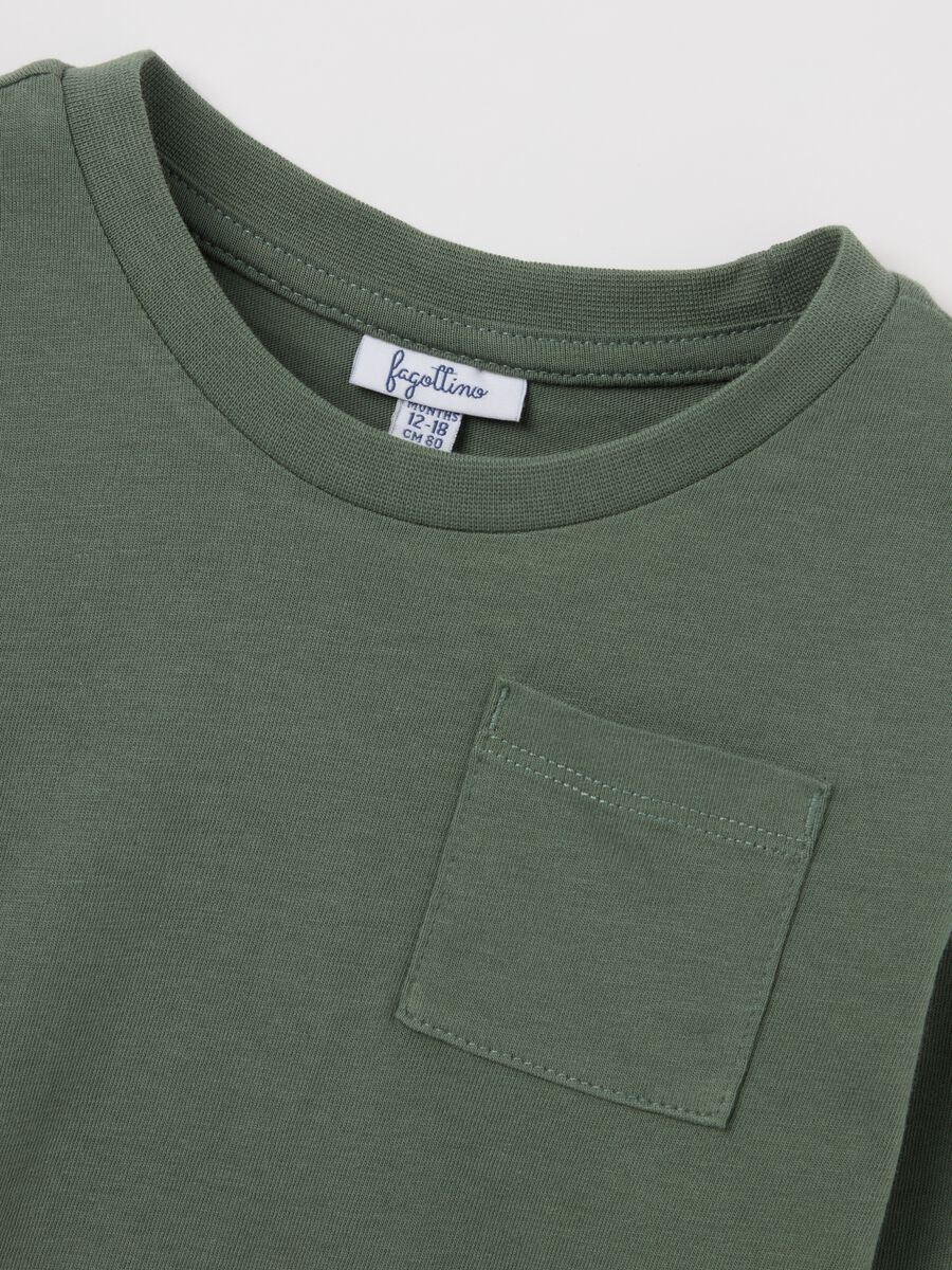 Two-pack long-sleeved T-shirt in cotton_3