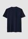 Men&rsquo;s blue organic cotton slim-fit short-sleeve T-shirt_6