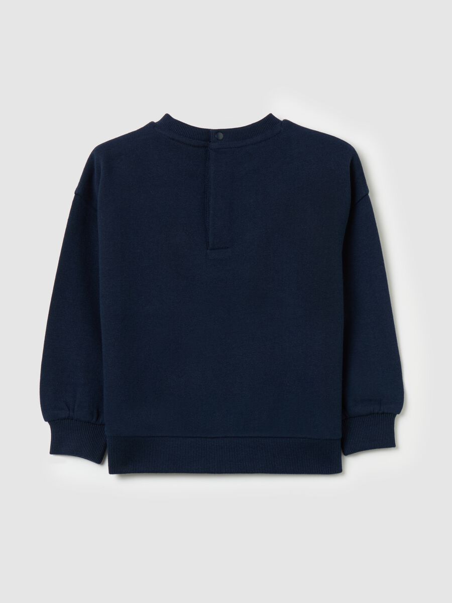 Sweatshirt with "Merry Little Friend" embroidery_1