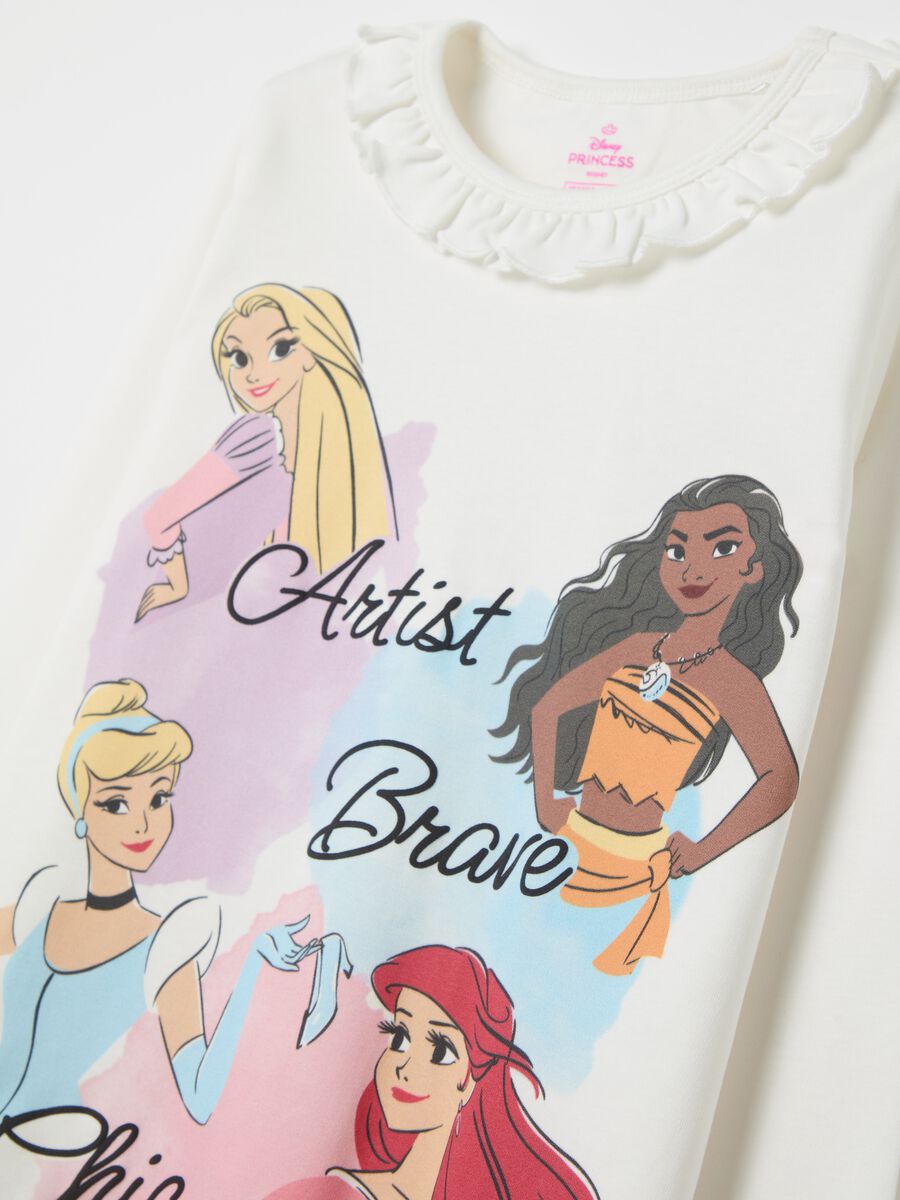 Pigiama in cotone bio con stampa Principesse _2