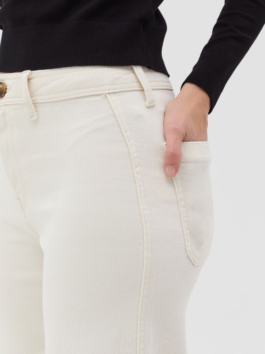 Culotte jeans with high rise_2