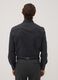 Grey pure cotton twill shirt, regular fit_3
