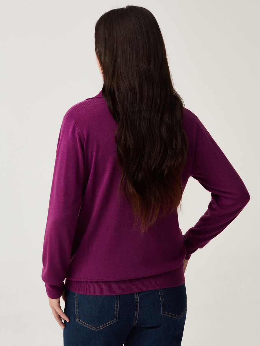 Maglia con scollo a polo Curvy MYA_2