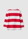 Multicolour stripe polo in pure cotton for boys regular fit_1