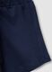 Girls&rsquo; blue 100% cotton shorts, regular fit_3