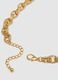 Multicolour gold-plated steel necklace with charms_1