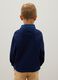 Children's blue pure cotton polo regular fit_2