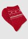 Short multicolour Christmas cotton blend socks twin pack_1