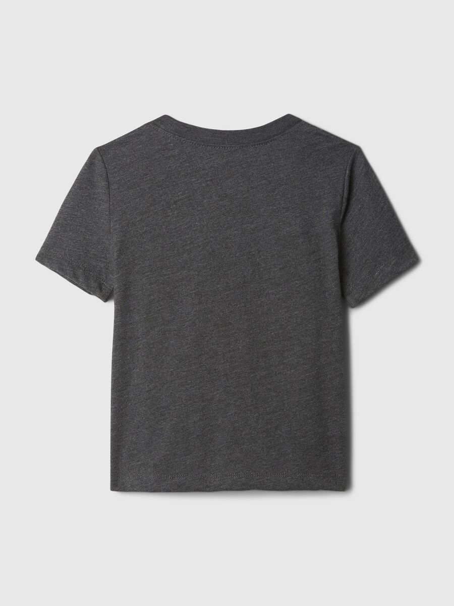 Grey cotton T-shirt with GAP graphic_1