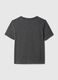 Grey cotton T-shirt with GAP graphic_1