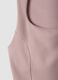 Top rosa crop in tessuto elasticizzato traspirante ALTAVIA STUDIO_8
