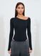 Black Asymmetrical Bodysuit_2
