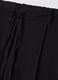 Black stretch viscose straight-fit trousers_1
