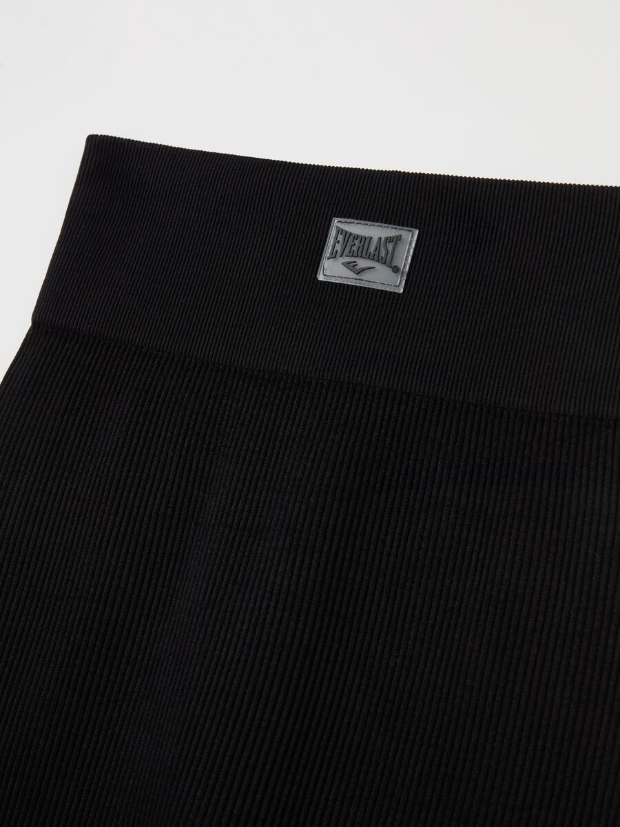 Stretch leggings with patch_5