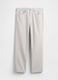 Linen and cotton blend trousers_4