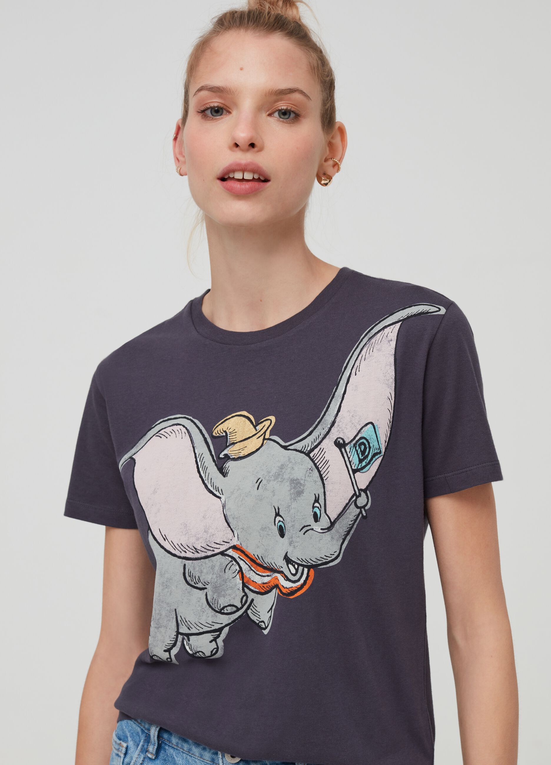T-shirt girocollo Disney Dumbo 