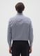 Blue Cotton Blend Regular Fit Shirt_1