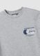 Grey pure cotton Lakers print T-shirt for boys_5