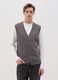 Gilet with V neck and buttons_1