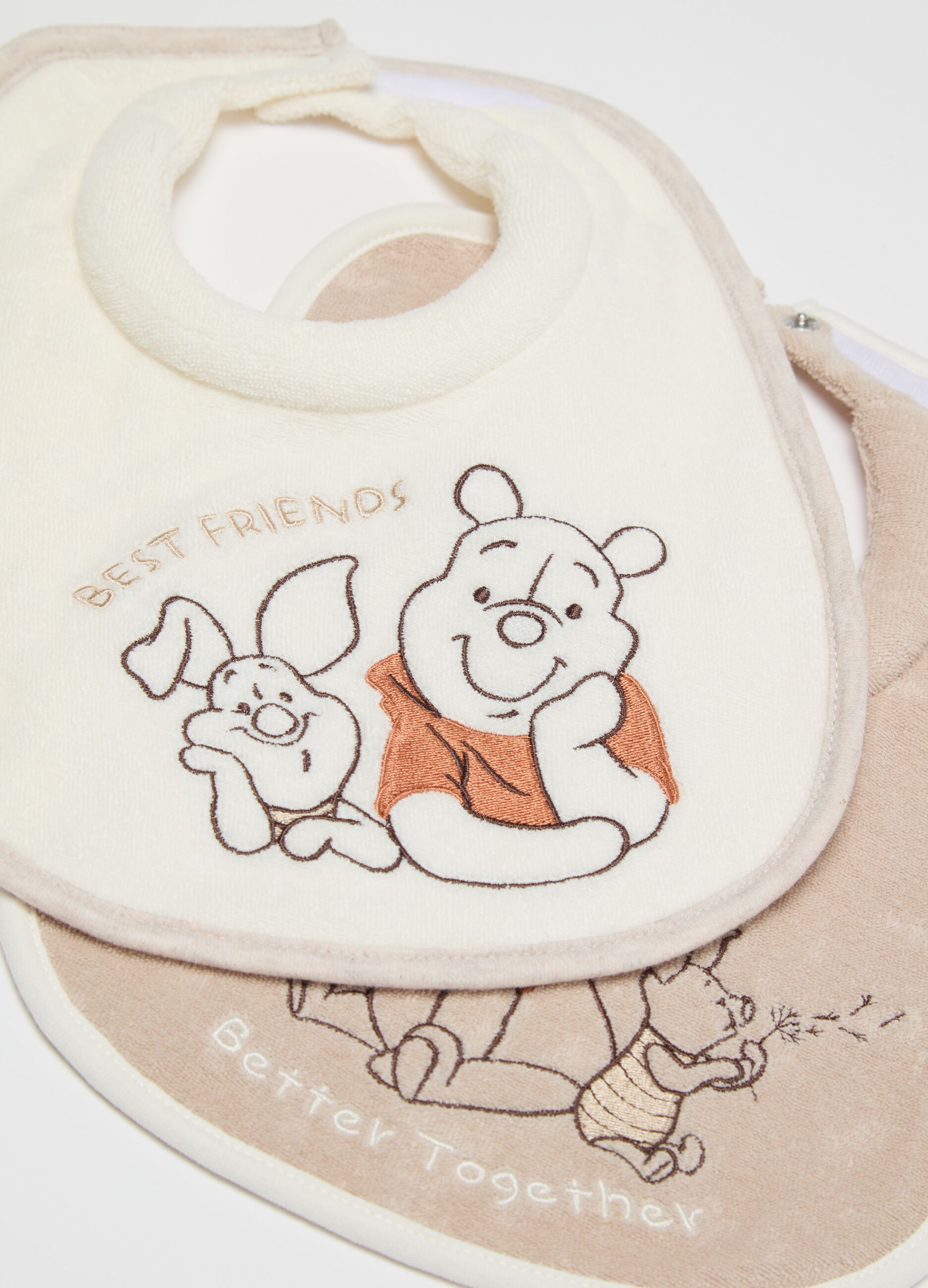 Bipack bavaglini imbottitura extra assorbente Winnie the Pooh 