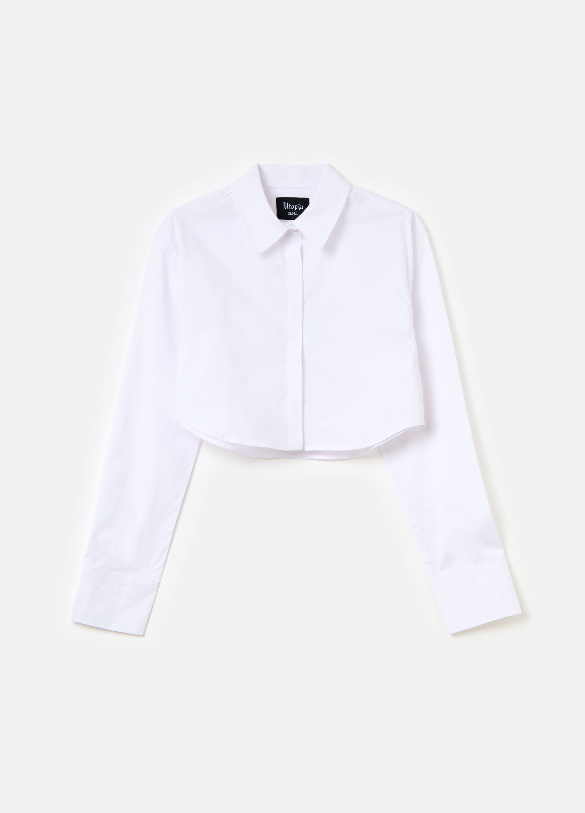 Crop Shirt White