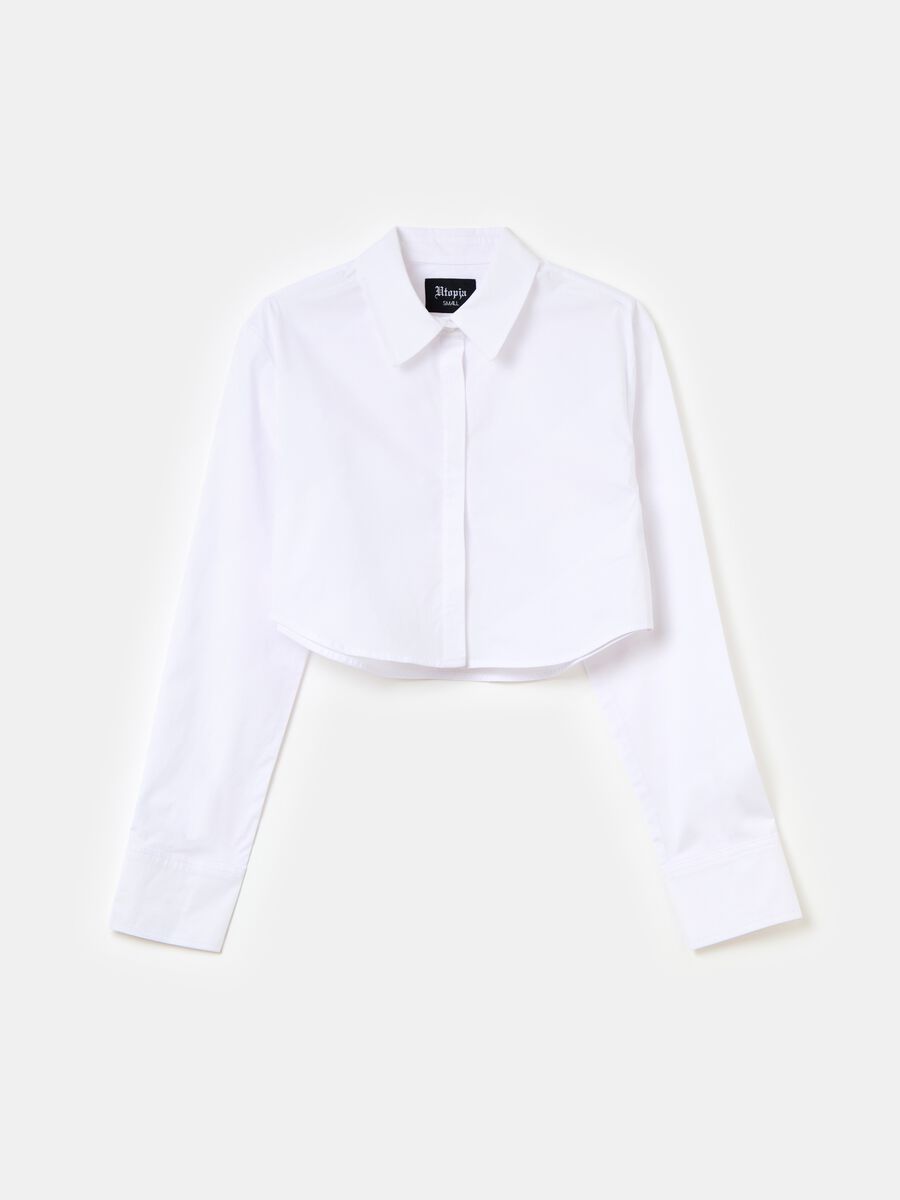 Crop Shirt White_6