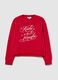 Christmas sweatshirt with round neck_4
