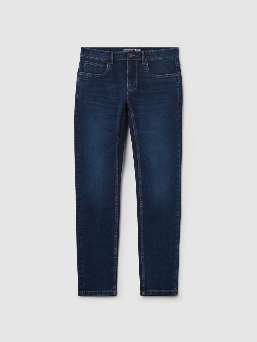 Jeans skinny fit cinque tasche_4