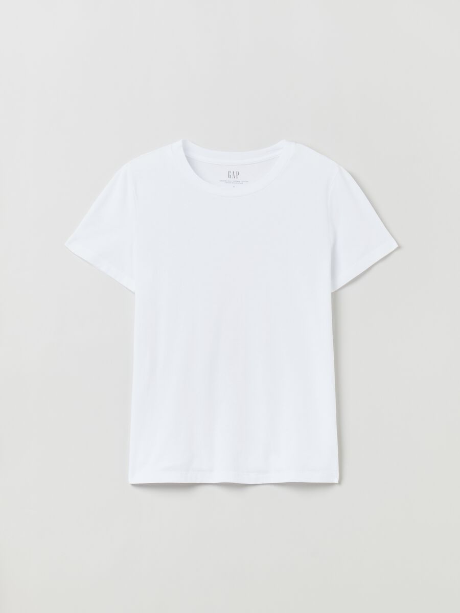 Cotton T-shirt with crew neck_1