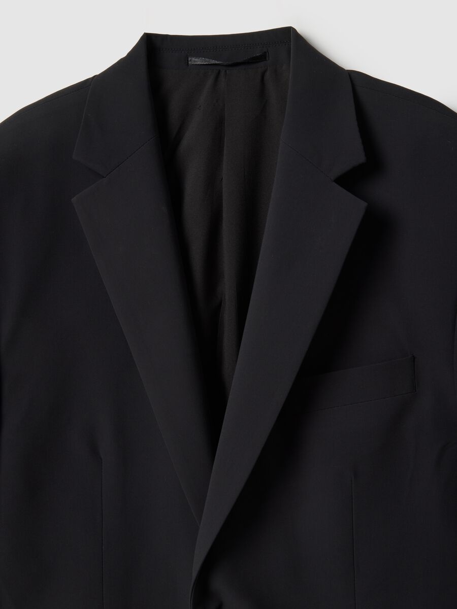 Blazer nero slim fit_1