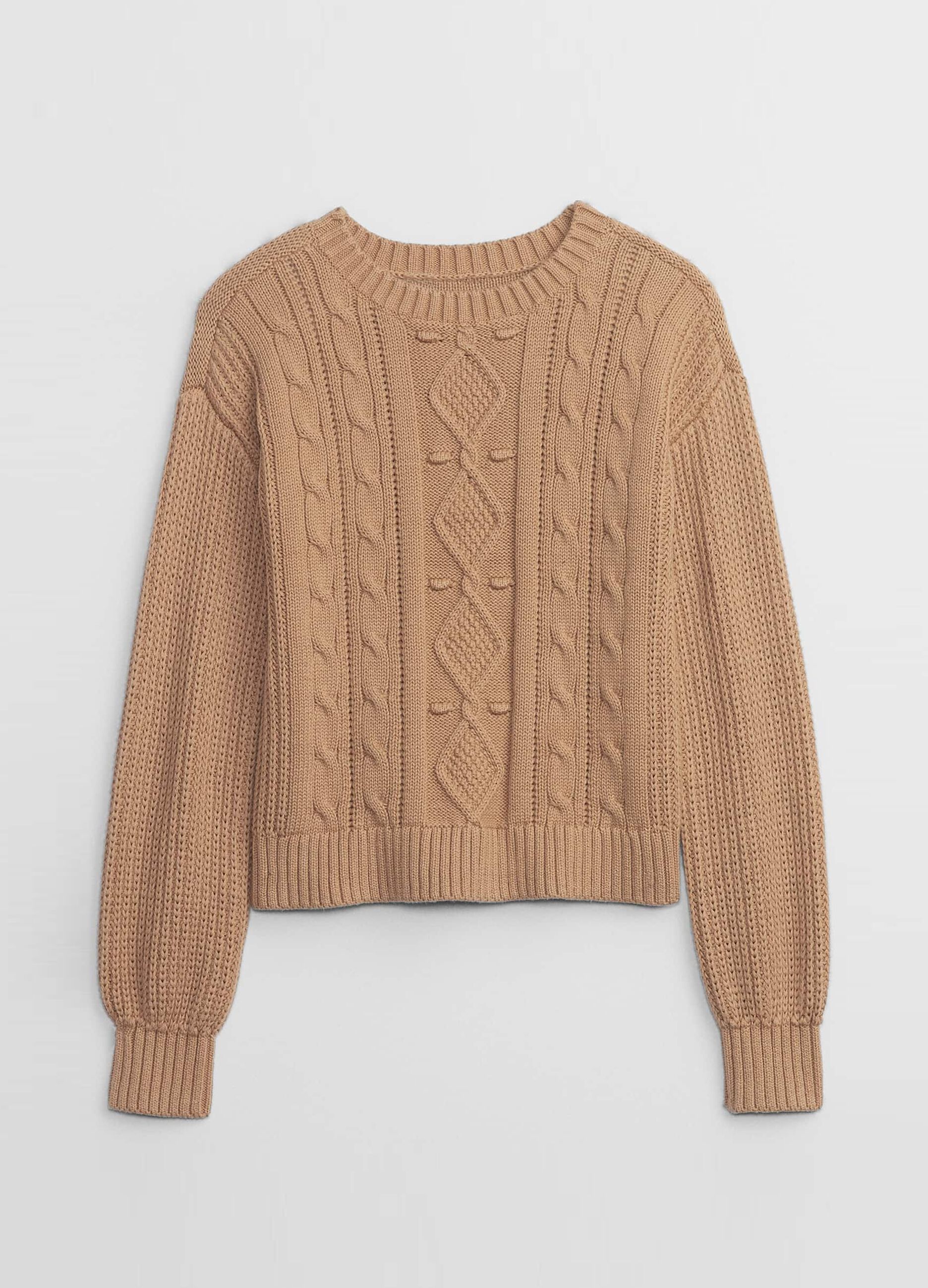 Knitted Arran pullover