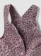 Pink wide-fit pure cotton animal print dress for baby girl_2